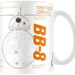 Star Wars BB8 Sketch Ceramic Coffee Tea Mug