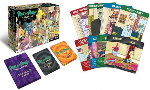 Total Rickall Rick and Morty Cooperative Card Game